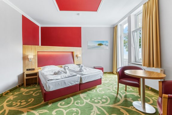 Göhren Rügen Waldhotel SPA Blick in ein Zimmer