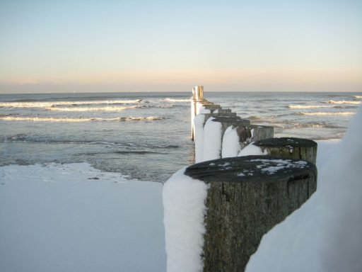 Wangerooge Strandimpression Winter